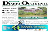 Con magistrados colombianos JEP no debe durar más de …occidente.co/wp-content/version-impresa/2016/Diario pdf 25 de... · Arango, con el fin de que expliquen las acciones adelantadas