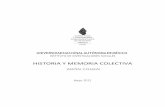 HISTORIA Y MEMORIA COLECTIVA - …conceptos.sociales.unam.mx/conceptos_final/489trabajo.pdf · 2 HISTORIA Y MEMORIA COLECTIVA Por Arón Cohen En La Question (1958), su extraordinario