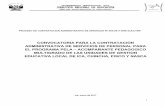 CONVOCATORIA PARA LA CONTRATACIÓN ...€œAÑO DEL BUEN SERVICIO AL CIUDADANO” 3 R.S.G. Nº 016-2017-MINEDU, Norma para la contratación administrativa de servicios del personal