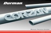 Manual Técnico Corzan - Durman · Planta de Delta Faucet Co., Indiana, EE.UU. Que es Corzan CPVC? Corzan es un sistema de conducción de fluidos con mucha aplicación en la industria