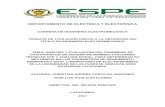 DEPARTAMENTO DE ELÉCTRICA Y ELECTRÓNICArepositorio.espe.edu.ec/bitstream/21000/13287/1/T-ESP… ·  · 2017-08-16Balancing de acuerdo a la norma ISO 10816. ... Tabla 25 Severidad