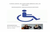 CURSO ANUAL DE AUDITORÍA MÉDICA DEL HA AÑO … Motora 2013.… · Introducción: La Clasificación Internacional del Funcionamiento, de la Discapacidad y de la Salud (CIF), define