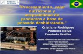 Procesamiento, valor nutricional y aceptabilidad de ... Pta del Este/BRASIL... · “Procesamiento, valor nutricional y aceptabilidad de ... Pesquisador Científico LABORATÓRIO DE