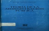 TEORA DE LA ADMINISTRACI“N PBLICA - inap.mx de la administracion   MIGUEL GALINDO CAMACHO TEORIADELA-'