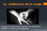 La resiliencia de la mujer - Aula Virtual CualSoft Consultores · Introducción En este seminario se presenta mediante un caso práctico el concepto de resiliencia como herramienta