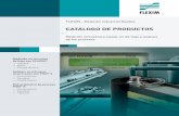 CATÁLOGO DE PRODUCTOS - flexim.com · CATÁLOGO DE PRODUCTOS _____ Medición ultrasónica clamp-on de flujo y análisis ... medición de los flujos en tuberías que conducen gases