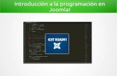 Introducción a la programación en Joomla! - innovarioja.tv · Desarrollo componente MVC: Developing_a_MVC_Compone nt/Introduction. y.... “Before software can be reusable