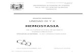 HEMOSTASIA - consuelochangrueda.files.wordpress.com · 10.2.- PRUEBAS DE LABORATORIO PARA EVALUAR LA HEMOSTASIA. 10.1.- Hemostasia Primaria 10.2- Hemostasia Secundaria .