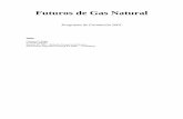Futuros de Gas Natural - bcr.com.ar de Formacin Adjuntos Inscripciones... · 2 - La industria del gas Dentro de la familia de los hidrocarburos (compuestos de hidrógeno y carbono)