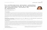 La corticotomía alveolar selectiva como coadyuvante al ... · E.K. Stöber Blázquez, et al.: La corticotomía alveolar selectiva como coadyuvante al tratamiento de ortodoncia 217