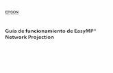 Guía de funcionamiento de EasyMP Network Projection · Ejemplo de ajuste de la pantalla virtual ... Asegúrese de comprobar los siguientes puntos antes de iniciar la instalación.