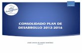 CONSOLIDADO PLAN DE DESARROLLO 2012-2016 · sobre manejo de historia clínica ... Revisión y análisis del manual de funciones ... pues el diligenciamiento de la historia clínica