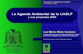 El Desempeño Ambiental de la UASLP I. La Auditoría …ambiental.uaslp.mx/desc/AA-PresentacionUASLP.pdfMejorar la calidad de la docencia universitaria en materia de medio ambiente