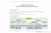 CAPITULO III LAS FIBRAS TEXTILES - …repositorio.utn.edu.ec/bitstream/123456789/730/4/04 IT 001 CAPITULO... · Fibras Olefínicas, ... su superficie será más lisa y con mayor brillo.