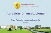 Acreditación Institucional“N-INSTIT… · Se eligió al IAC-CINDA como agencia acreditadora