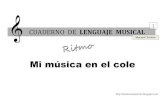 1 CUADERNO DE LENGUAJE MUSICAL - Orientación … · Mi música en el cole  CUADERNO DE LENGUAJE MUSICAL MarinaCTristán 1