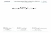 Parte 7 Ventilación de locales - TEMARIOS FORMATIVOS PROFESIONALES | INSTALADORES DE ... · 2013-01-28 · de instaladores de gas. Materias comunes Tipos A, B y C Parte 7. Ventilación