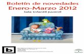 Boletín de novedades Enero-Marzo 2012 - Junta de Andalucía · 2018-04-29 · I CAR don Un cuento circular para ser contado como un juego con sorpresa ... un zorro rapta a una gallina