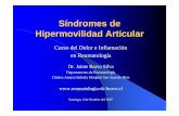 Síndromes de Hipermovilidad Articular - Reumatologia …€œIceberg ” de la Hiperlaxitud Articular en Chile 35% de los SHA no son hipe rlaxos A) Hiperlaxitud articular (sin síntomas)