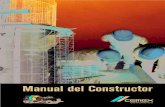 Manual del Constructor - … · MANUAL DEL CONSTRUCTOR INDICE GENERAL Índice de Tablas 4 Directorio 6 Capítulo I Normalización 1 ... Capítulo III Materiales de Construcción 1.-