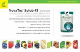 NovaTec Solub 45 - COMPO EXPERT – Nutricion ...packnutrition.com.mx/wp-content/uploads/2017/04/NovaTec...HECHO EN MÉXICO PRESENTACIÓN DE 25Kg PARA FÁCIL MANEJO NUESTROS FERTILIZANTES