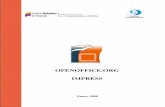 OPENOFFICE.ORG IMPRESS - Consellería de Cultura, … 2018-05-12 · presentaciones o exposiciones por medio de diapositivas a través de un computador y del ... manual el participante