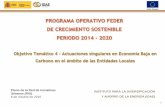 PROGRAMA OPERATIVO FEDER DE CRECIMIENTO …€¦ · 1 programa operativo feder de crecimiento sostenible periodo 2014 - 2020 instituto para la diversificaciÓn y ahorro de la energÍa