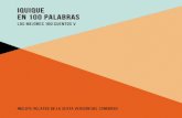 Edición | Milagros Abalo - Iquique en 100 palabras - 2017 · 2017-06-01 · contamos con la participación de sus siete comunas. Este libro está ... puerto como el Recabarren Chico.