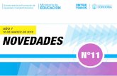 16 DE MARZO DE 2018 NOVEDADES - … · -CBA/novedades/folleto/2018/novedades.php. FASCÍCULOS DE UNIDAD ... re exión y acción en torno a las Prioridades Pedagógicas en las escuelas.