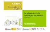 La situación de la movilidad en Navarra - crana.org€¦ · Juan José Pons Izquierdo UNIVERSIDAD DE NAVARRA CURSO Coordinadores de movilidad La situación de la movilidad en Navarra