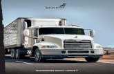 TRANSMISIÓN MACK mDRIVE™ - Mack Trucks Mexico de Selección de Cambio Opcional Estándar Freno de Motor PowerLeash Estándar Estándar Cambio Suave Opcional Opcional Crucero y Freno