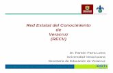 Red Estatal del Conocimiento de Veracruz (()RECV) · 2012-08-30 · con radios modelo Eclipse con IDU GE 20X Harris Stratex Enlace Enlace Ancho de Banda Tipo de Enlace 1 Tuxpan -
