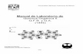 Manual de Laboratorio de Química Orgánica II Q.F.B. y … Experimental 1/guia...cetonas 9 36 8 Obtención de dibenzalacetona. 10 40 9 Obtención de ácido bencílico 11 44 10 Reacciones