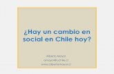 ¿Hay un cambio en social en Chile hoy? - albertomayol.clalbertomayol.cl/.../2012/05/cambio-chile-2012-alberto-mayol.pdf · El año pasado en ENADE mostré los datos de la crisis