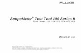 ScopeMeter Test Tool 190 Series II - assets.fluke.comassets.fluke.com/manuals/190_104_umspa0200.pdf · Se garantiza que cada uno de los productos de Fluke no tiene defectos de material