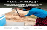 Manual de operación y procedimiento 2017files.conagua.gob.mx/conagua/publicaciones/Publicaciones/...comisión nacional del agua Manual de operación y procedimiento 2017 Programa