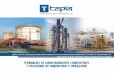 TERMINALES DE ALMACENAMIENTO …svimx.com/wp-content/uploads/2018/04/01_Storage-Terminals.pdf · Precomisionamiento y comisionamiento ALCANCES SCOPE Engineering design and detail