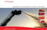 Bombas de protección contra incendios · 2017-05-26 · Normas Internacionalmente Reconocidas ... API, ISO, ANSI, HI y otros estándares internacionales reconocidos, ... • Instalaciones