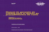 Manual de garantía de calidad para el diseño de ...€¦ · Primera edición — 2010 Doc 9906, Manual de garantía de calidad para el diseño de ... Volumen 4 — Construcción