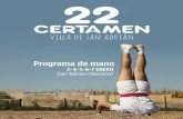 3-4-5-6-7 ENERO San Adrián (Navarra) · 2016-12-22 · con un piscolabis al ritmo de la música de Rebote FM ... más de 10 años de creación musical. En su nueva aventura le acompañan