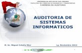 AUDITORIA DE SISTEMAS INFORMATICOScotana.informatica.edu.bo/downloads/terminologia.pdf · 4 La tecnología informática, traducida en hardware, software, sistemas de información,