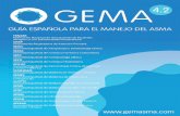 ‘Guía Española para el Manejo del Asma para Pacientes’ · 4.2.3 Fracaso del tratamiento 4.3 Criterios de hospitalización 4.4 Criterios de alta hospitalaria. GEMA4.2) para del