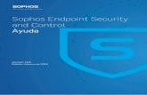 Sophos Endpoint Security and Control Ayuda Acerca de la página de inicio La página de Inicio aparece en el panel derecho al abrir la ventana de Sophos Endpoint Security and Control.