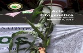 Acta Fitogenética - somefi.mx · Forestales, Agrícolas y Pecuarias (INIFAP), ... Alejandro Espinosa Calderón, ... Armando Espinoza Banda, Oralia Antuna Grijalva, ...