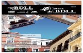 Asociación del BDLL - barrioletras.com · En la portada, por el contrario ... industria chocolatera, por su Universidad, por su gran tradición ... con su magníﬁ ca interpretación