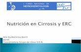 Diapositiva 1 - Asociación Española de Hígado y Riñón · Nutrición en hepatopatías crónicas y cirrosis Nutrición en ERC modificaciones en hepatopatías Indice de la presentación
