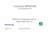 Conozca MINITAB complemento - blackberrycross.com los ejemplos que se señalan como referencia en el menú HELP. Usualmente, en la Carpeta Archivos de ... MINITAB y su logo pertenecen