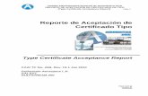 Reporte de Aceptación de Certificado Tipo - aerocivil.gov.co · APENDICE 1 - LISTA DE CHEQUEO DE AERONAVES (APPENDIX 1 ... including Amendments 25-1 through 25-82. - 14 CFR Part
