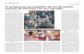 19 març 2017 El programa iconogràfic de les pintures murals … · Cultura Jesús Alturo i Tània Alaix Universitat Autònoma de Barcelona Fotos: Museu Diocesà de Barcelona L’església