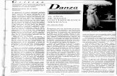 í I .C Danza · durante 20 años al Ballet Independiente, una de las compañlas más representati ... Manuel M . Ponce, Leonardo Velázquez, entre otros, encierran una ri ...
